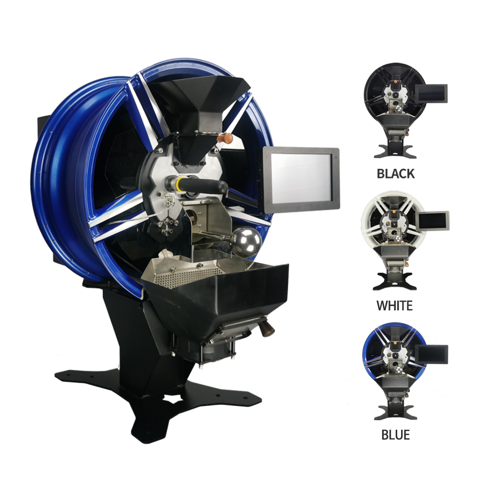 100-500g 110v-220v Полный Автоматический цифровой сенсорный экран электрическая Кофеварка эспрессо кофе машина для выпечки жаровня для кофейных зёрен