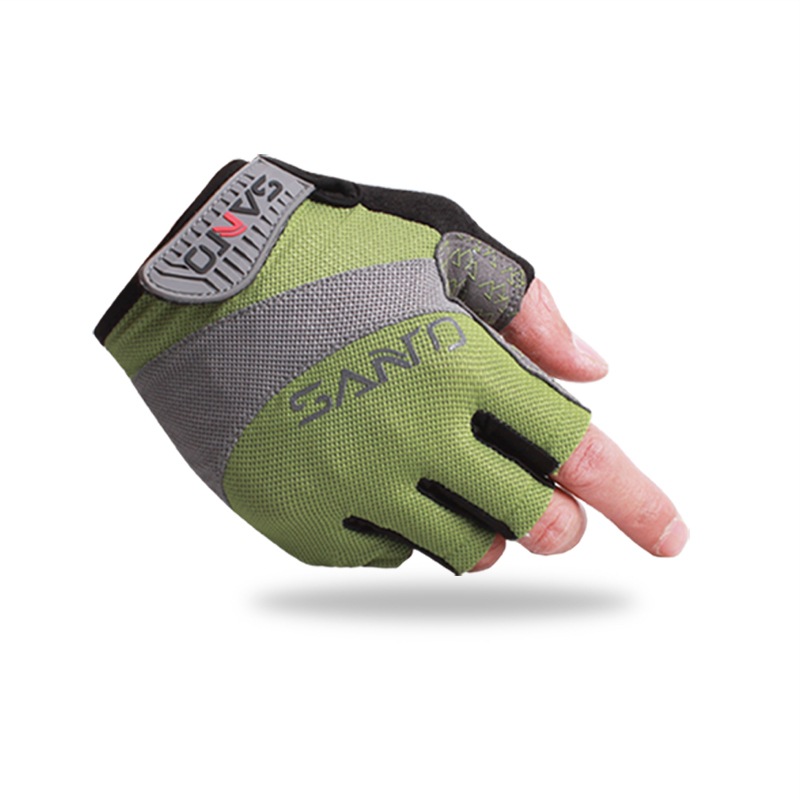 Customize Outdoor Sports Half Finger Cycling Gloves Bike Riding Gloves Unisex Hiking Gloves Motorcycle