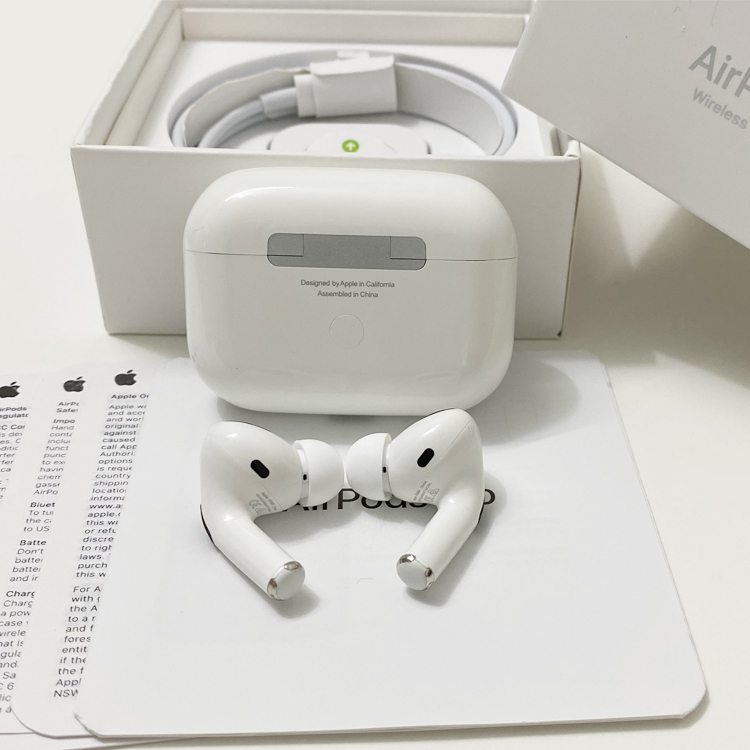 Original 1:1 Apple Airpods Pro Tws Earphones Wireless Headphones Earphones For Iphone Airpods Pro 2