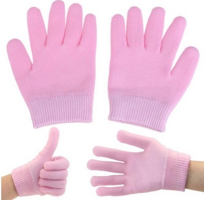 Moisturizing Gel Gloves Pink Rose Spa Gel Hand Care Gloves Cracked Skin Moisturizing Treatment