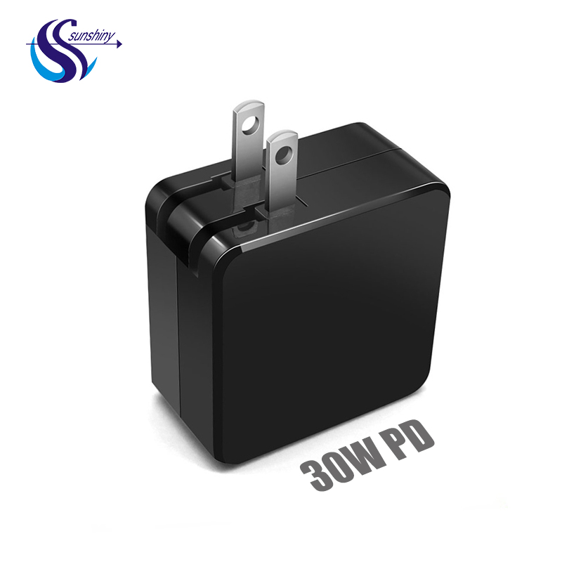 Настенный PD для быстрой зарядки 30 Вт с разъемом usb type-c pd быстрое зарядное устройство для мобильного телефона, игровой приставки