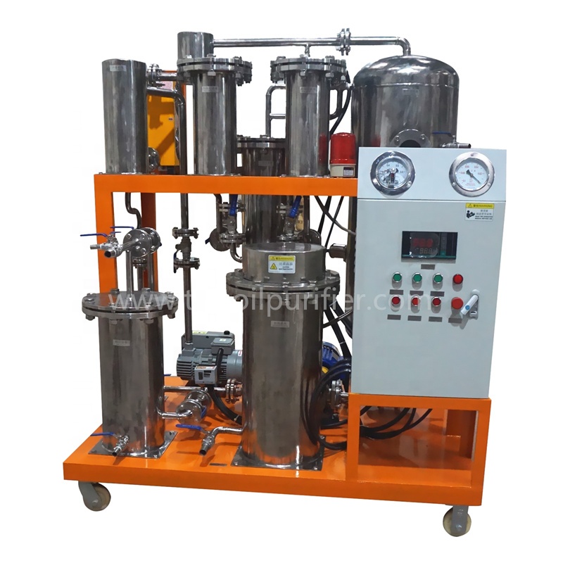 600L/H Stainless Steel 304 Food Grade Cotton Seed Oil Recycling Machine