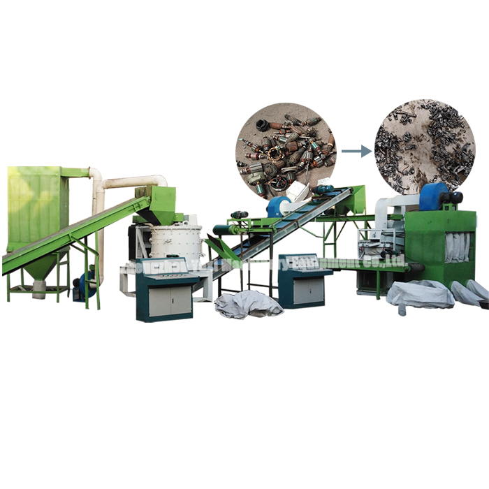 Low Price Waste Scrap Electric Recycling Plant Used Motor Rotor Stator Recycling Plant