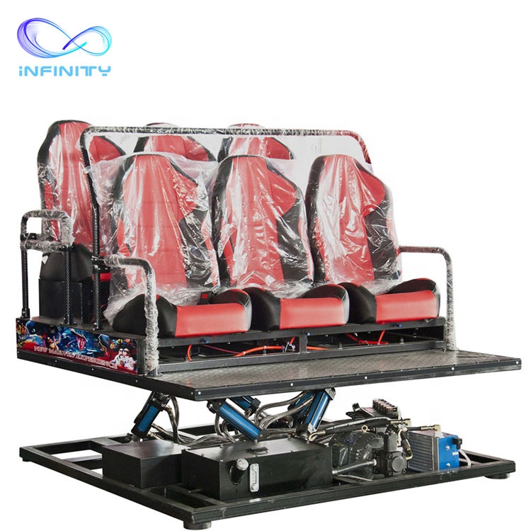 Коммерческий 6 сидений Amazing Roller Coaster грузовик мобильный 5d кинотеатр 5d 7d 9d 12d Xd Очки виртуальной реальности VR коробка кино