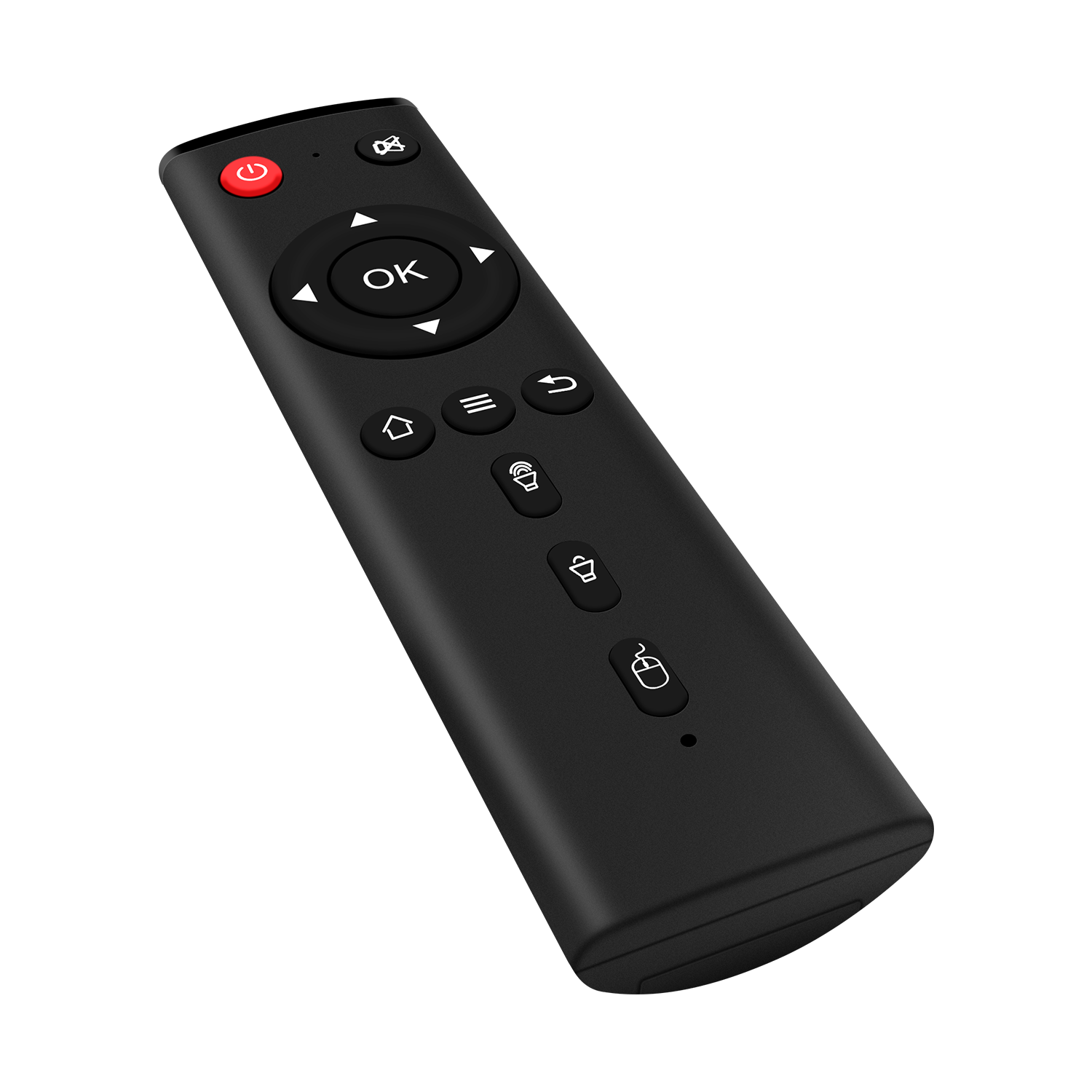2,4G беспроводной пульт дистанционного управления «аэромышь» OTT DVB STB пульт дистанционного управления с более высокой глянцевое покрытие и функцией обучения