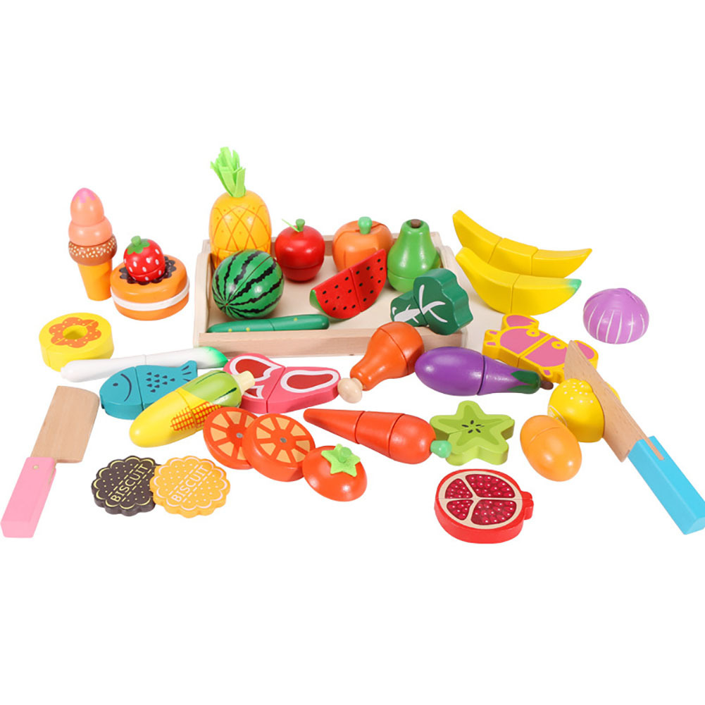 Toys Child Kitchen Toys Wooden Kitchen Set