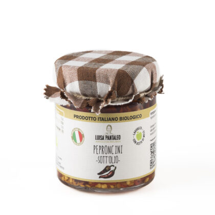 Organic Spicy Peppers in Oil Mixed Spices & Seasonings