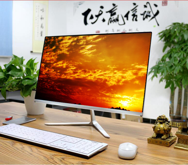 23,8 "LED FHD ноутбуки core i7 8gb Все в одном ПК (AIO) Настольные компьютеры с материнской платой ITX H310C
