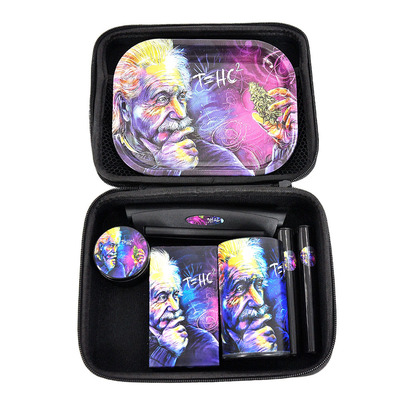 2021 г., OEM, набор дымовых лотков Einstein, шаблоны Rick & Morty, раздвижные лотки, все в комплекте, контейнеры для сорняков, набор для курения, для сорняков