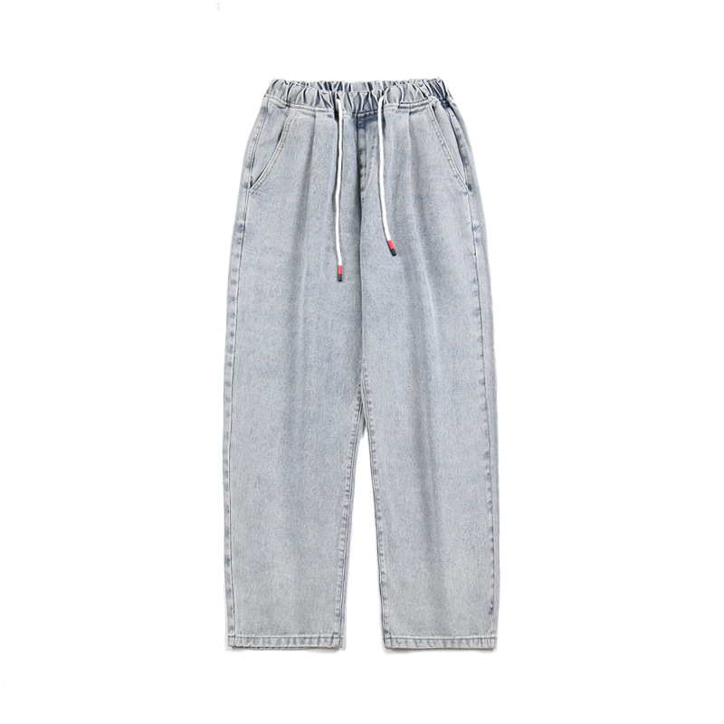Men jeans Wide Leg denim pant Loose Straight Baggy men's jeans Streetwear Hip Hop casual Skateboard pants S-2XL Neutral trousers