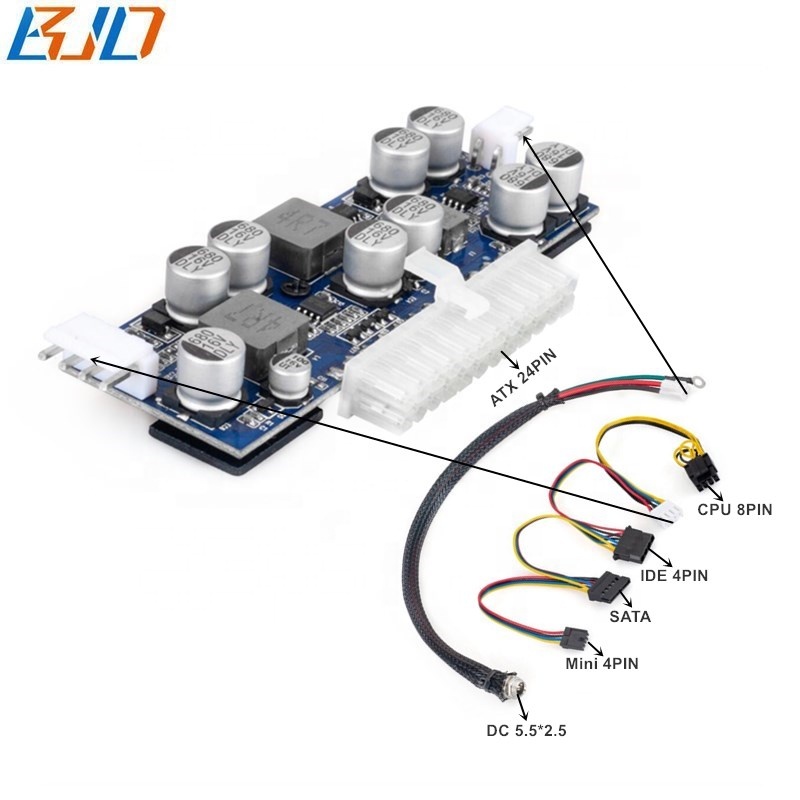 Высокое качество 300W DC 12V ATX 24pin PICO PSU Mini ITX PC источник питания (прямая вилка) в наличии