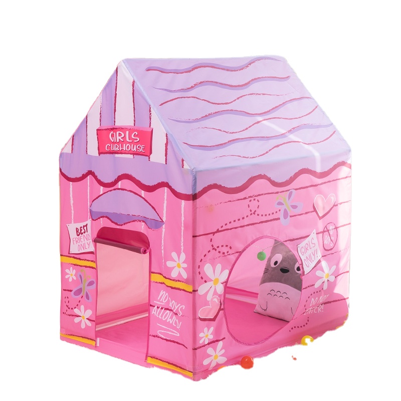 Kids Play Tent Children Playhouse - Indoor Outdoor Tent Model Clubhouse Portable
