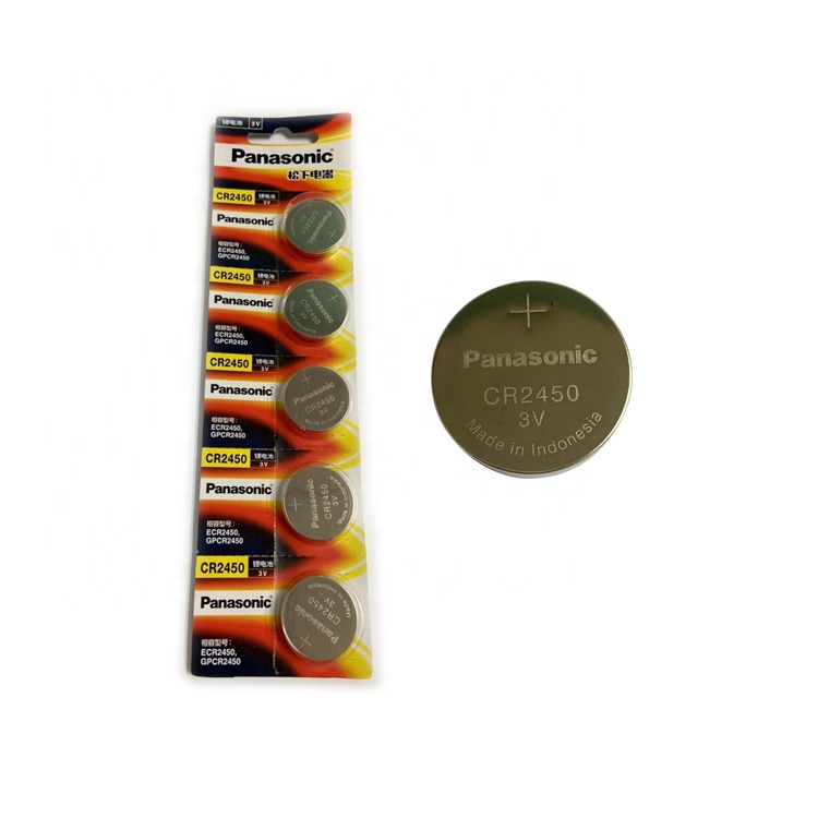 Первичная литиевая батарея Panasonic CR2450 CR2032 CR2025 CR1632 CR2016 LiMnO2