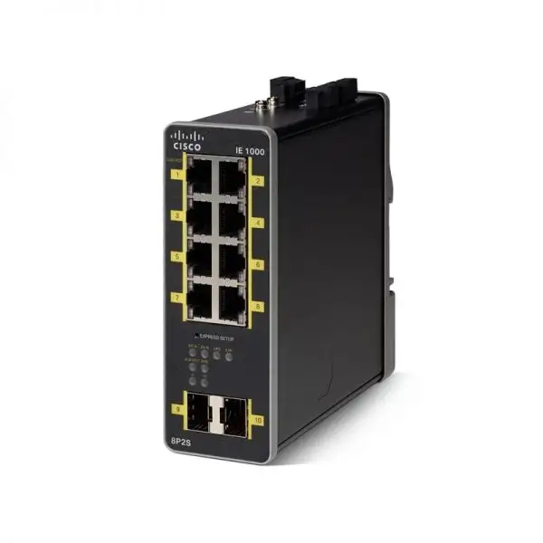 IE-1000-8P2S-LM IE1000 с 8 FE медь PoE + порты и 2 GE SFP uplink