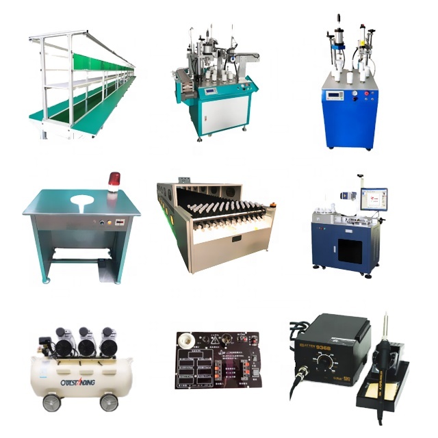LED Bulb Light Production Machine E27 B22 Bulb Lamps Automatic Assembly Line Bulb Crimping Machine
