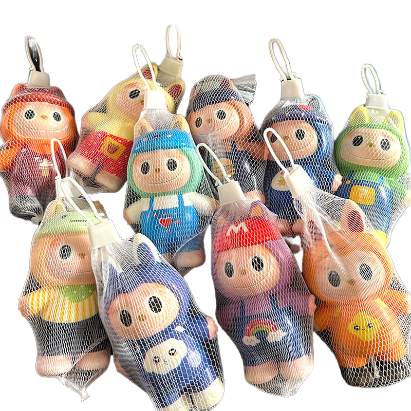 Trendy Cartoon Doll Viral Stress Relief Squishy Toy EVA Material Student Gift Slow Rebound Toy