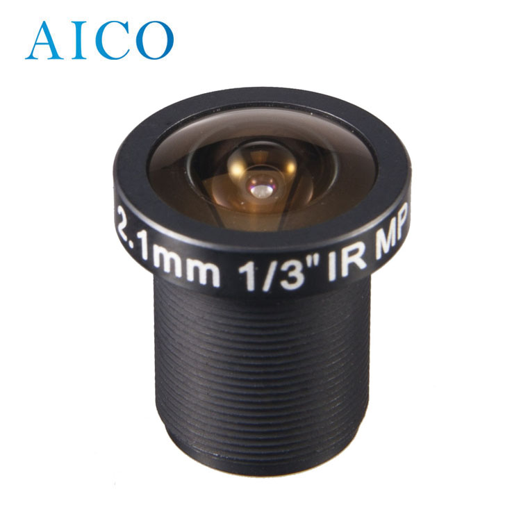 1/3 "F1.8 2,1 мм FOV 130 градусов m12 широкий угол s mount cctv board lens