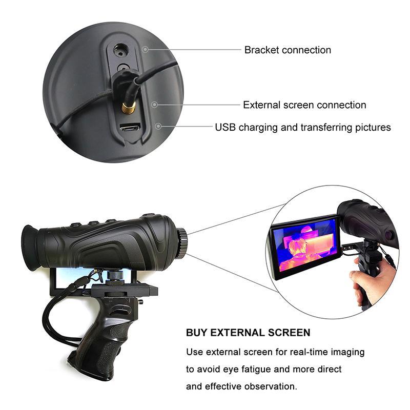 Xintai hti a3 termometro de carne zoom lense thermal skope uni-t термальный усилитель изображения ночного видения