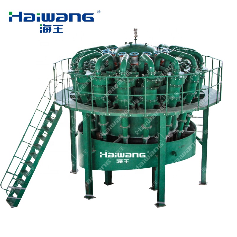 Hydraulic cyclone sand washing integrated machine desander separator