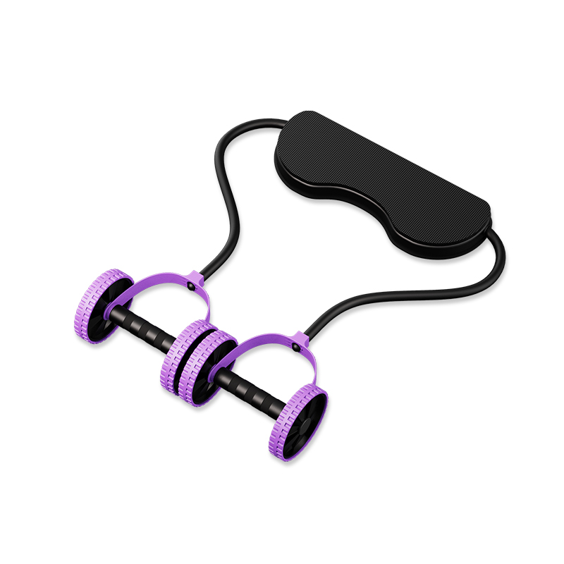 6 in 1 ab wheel roller kit gym equipment ab wheel roller