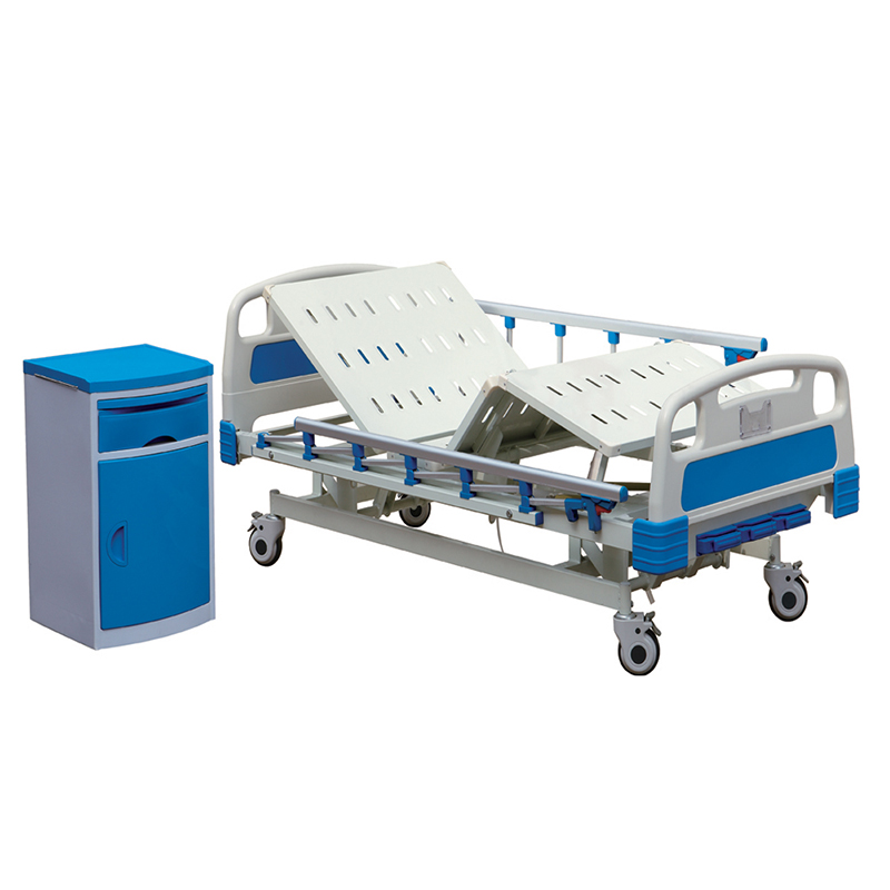 TN-839 three shakes/ functions nursing bed manual hospital beds in selling
