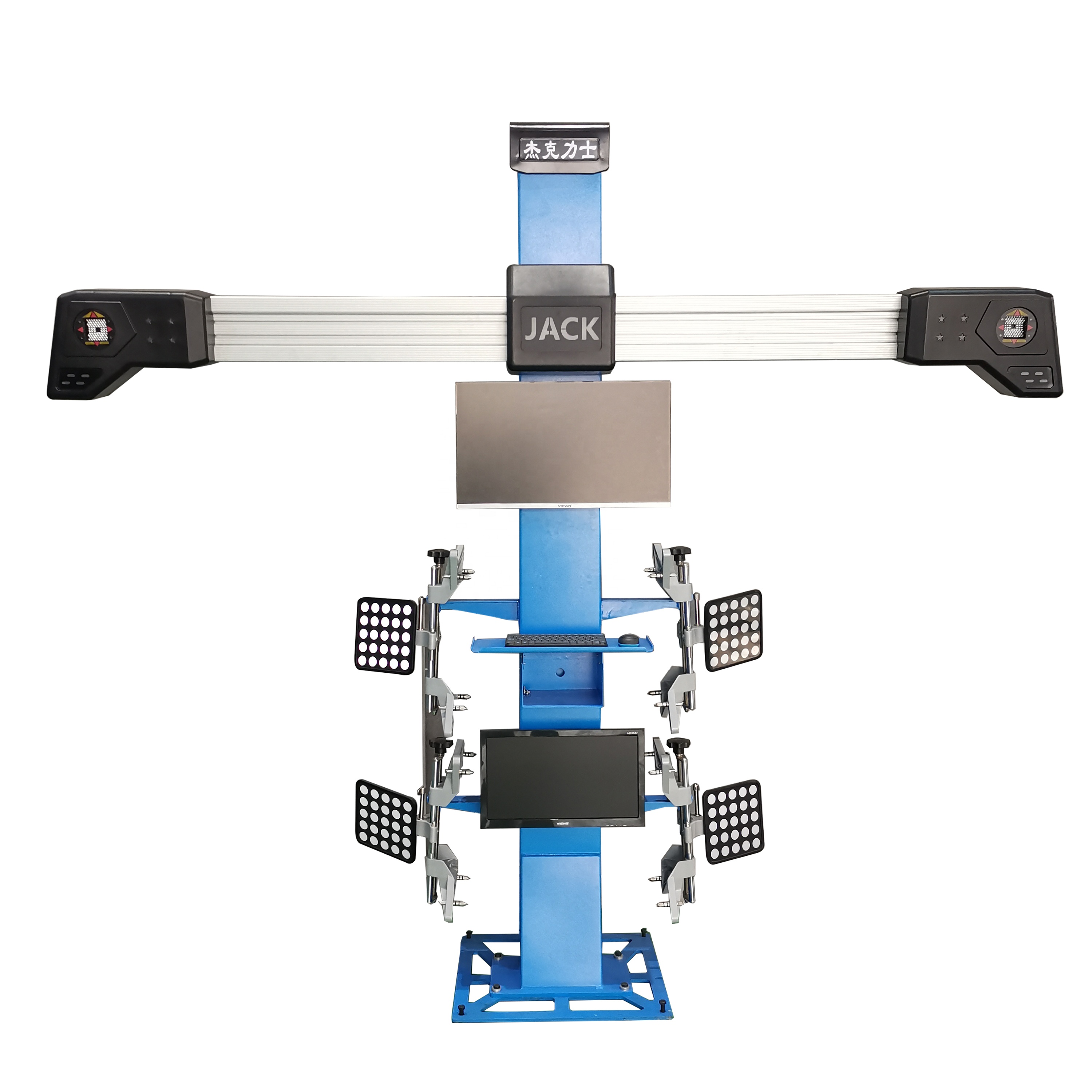 CE approved cheap hot sale two screen wheel aligner machine