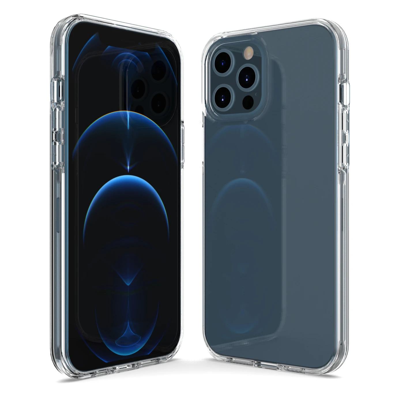 Производство готовое к отправке прозрачный TPU PC мобильный телефон чехол для iPhone XS Max 11 Pro Max 12 Mini