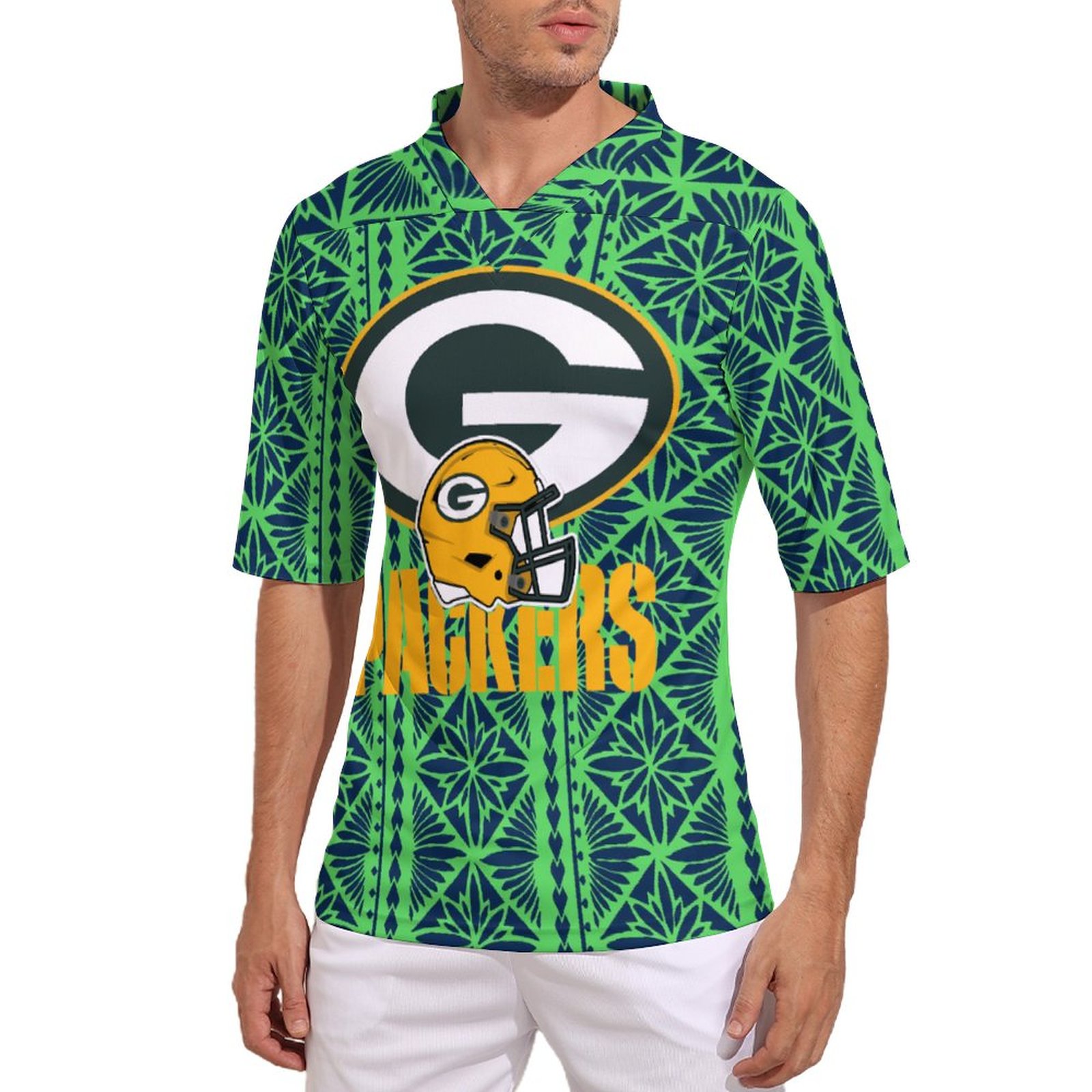 polynesian samoan mens american football league jersey custom on demand design print popular team logo rugby shirts jersey