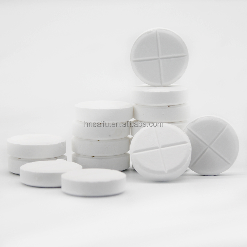 factory price 3 inch chlorine tablets Trichloroisocyanuric Acid TCCA 90%