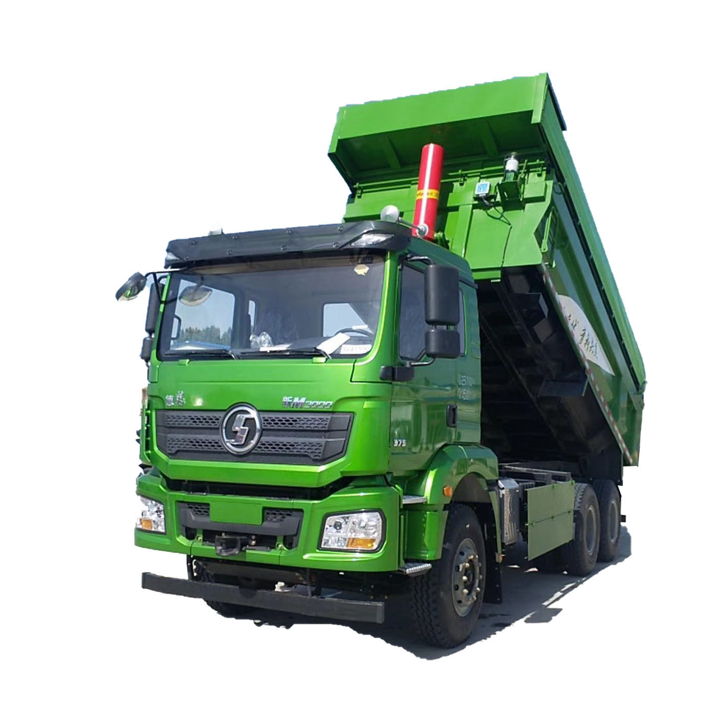 Автомобильный самосвал Shaanxi Delong, новый, M3000, 350 л.с., 6x4, Weichai, 12 блоков, 5,6 м, б/у, городской самосвал