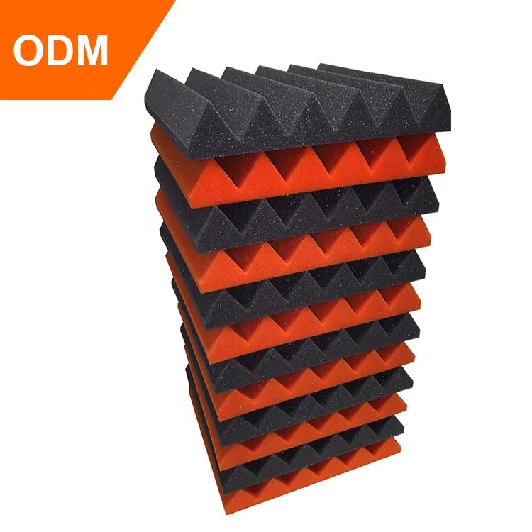 Sound Acoustic Foam Soundproofing Wedge Soundproof Sponge Studio Sound Proof Foam Panels Wall Tiles Acoustic Foam