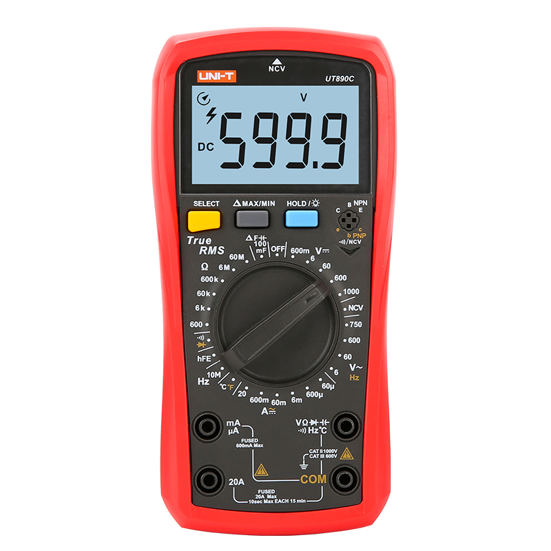 UT890C Цифровой мультиметр UNI-T Цифровой мультиметр электрика