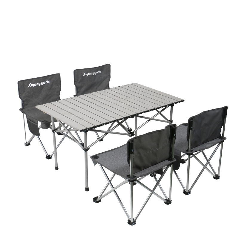 Хит продаж, низкий MOQ BBQ Table factories bbq Гриль стол туристический складной стол со стульями