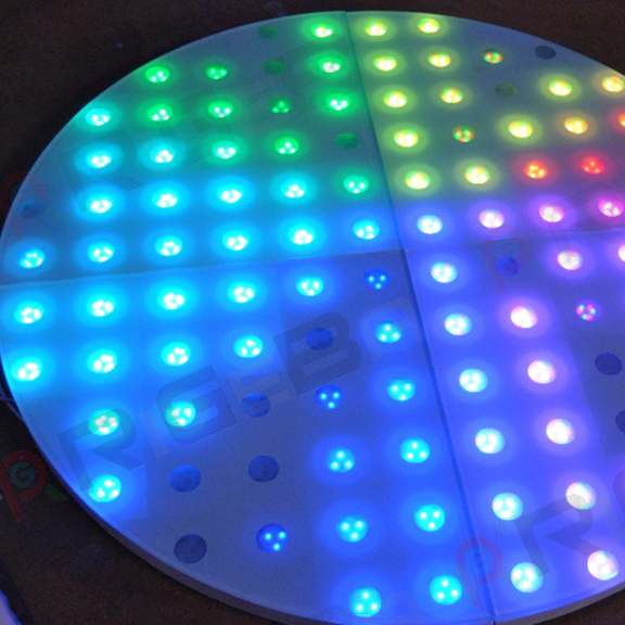 60*60 см специальная форма Led Красочный цифровой танцпол