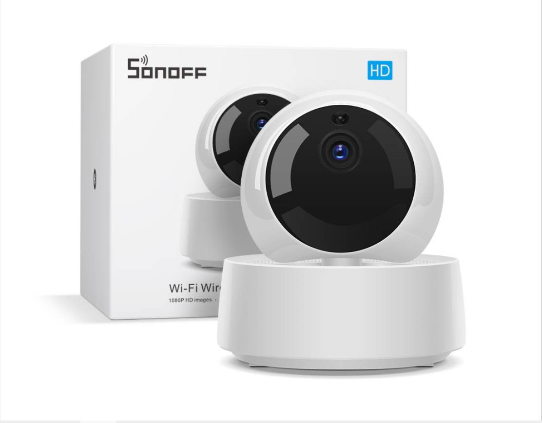 Интеллектуальный выключатель света SONOFF GK-200MP2-B беспроводная Wi-Fi ip-камера безопасности 360 градусов 1080P HD с поддержкой Wi-Fi беспроводная камера безопасности