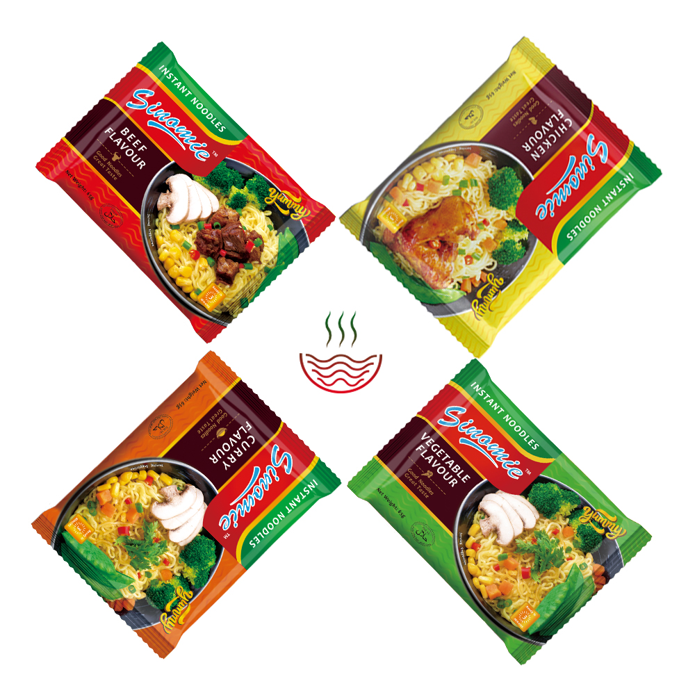 Mi Goreng Халяль перемешать картофель оригинальная быстрого питания мешок лапша