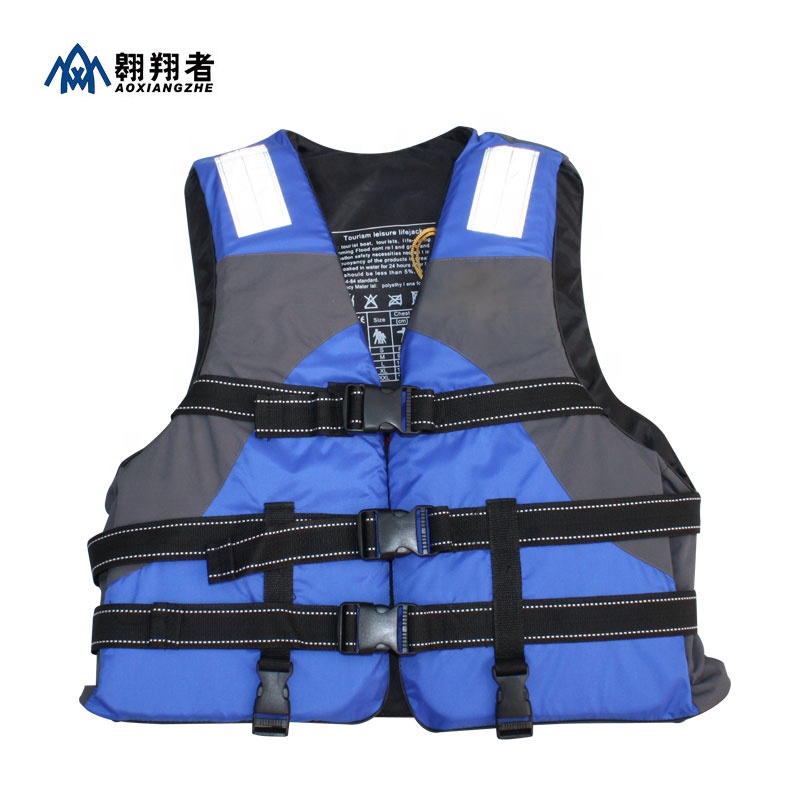 Newest best selling personalize adult professional kayak offshore work portable marine light float life jacket vest for rafting