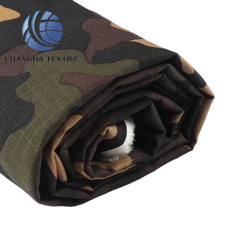 High quality wholesale camouflage printed design Fabric