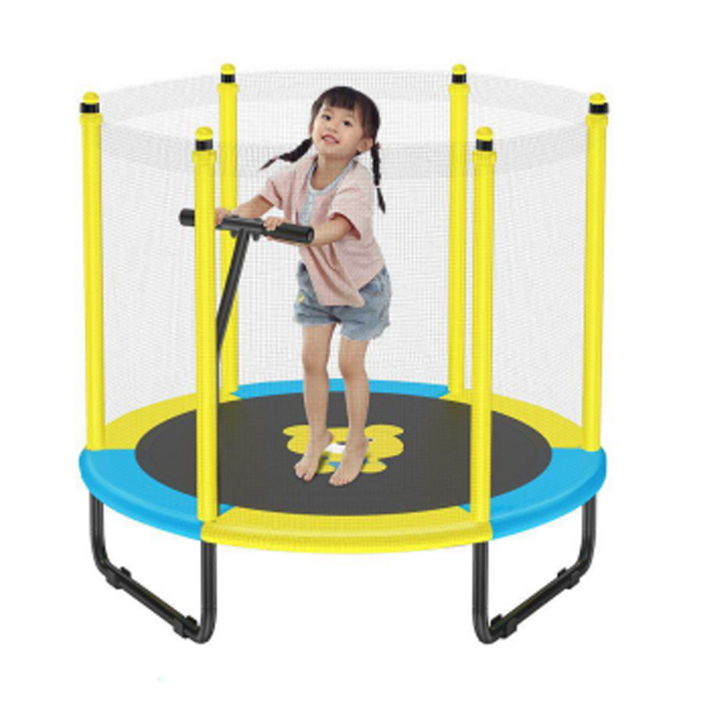 Хорошее качество взрослых детей мини Rebounder 48 дюймов Met Handvat открытый детский фитнес-батут