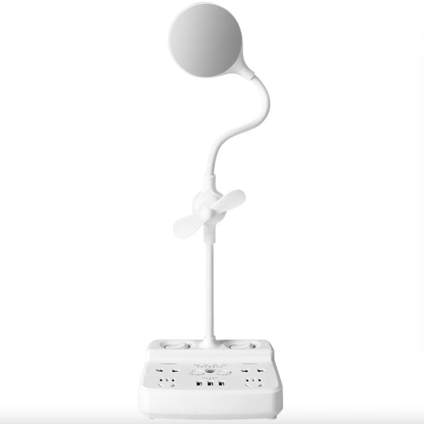Smart Electrical Socket LED Night Lamp and Power Bank Functions ceiling fan Hot sale