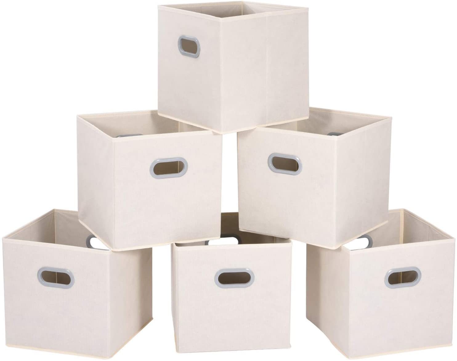 Fabric Foldable Storage Cubes Organization Cube Storage Bins Organization Bins, Great for Home Square Clothing Organizer Modern