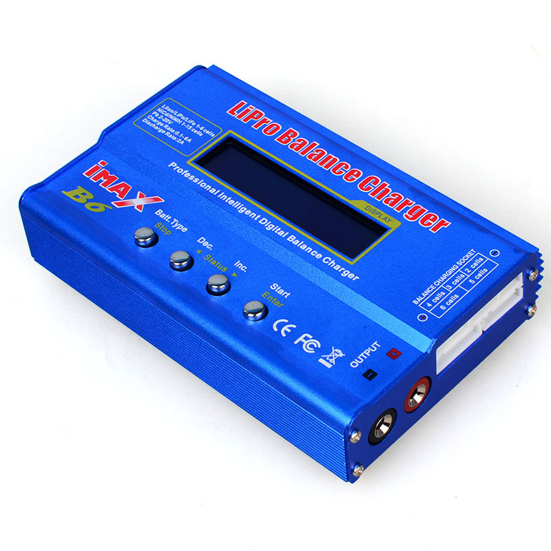 B6AC B6 80W model airplane model airplane charger lithium battery balance charge