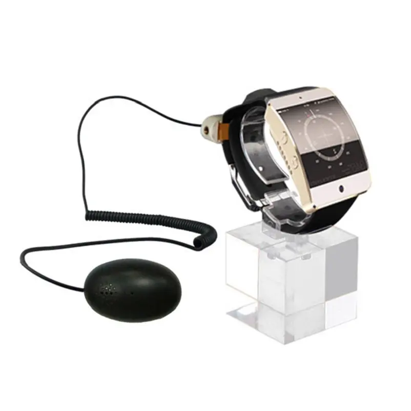 Remote Control Counter Display Plastic Wrist Watch Security Tag with Alarm