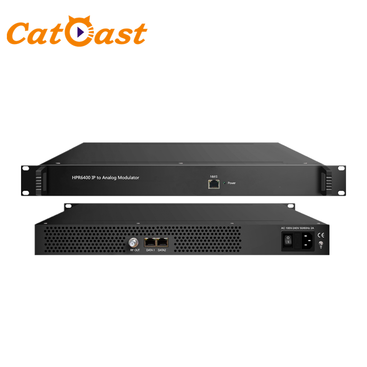 PAL NTSC SECAM 64 IP over SPTS MPTS к аналоговому модулятору системы