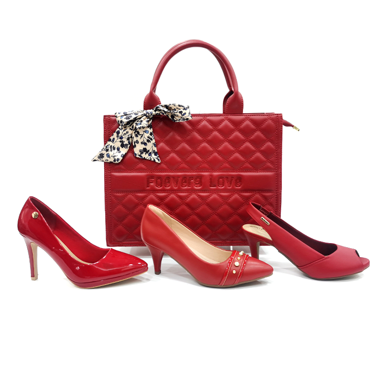 2021 оптовая продажа; Talons Femmes Chaussure Femme; Женская Офисная официальная обувь; Женские туфли-лодочки; Комплект из сумочки на высоком каблуке для женщин