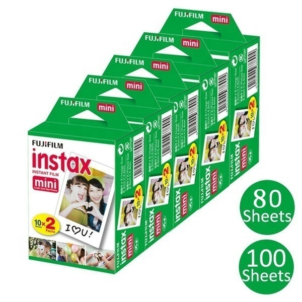 Белая пленка для Fuji Instax Mini 8 пленка для Fuji Instax i мини фотоаппаратов моментальной печати 7s 8 9 70 25 50s 90 мгновенной фото камеры Share SP-1 SP-2 белая пленка