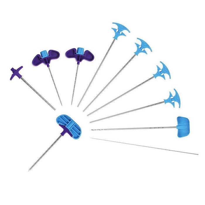 Bone Cement Vertebrae Injection Kyphoplasty Tool Kit, Vertebroplasty Centrum Puncture Catheter Devices Needles Tools Kit