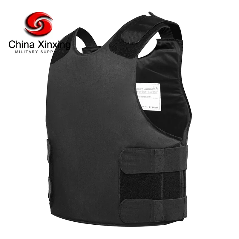 Custom NIJ IIIA Stab Proof concealed bulletproof vest ballistic body armor bullet proof vest