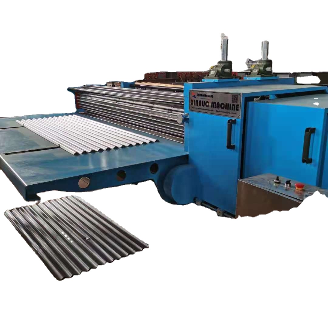 Galvanized Thin Material Barrel Corrugated Forming Machine Metal Sheet Rolling Forming machine