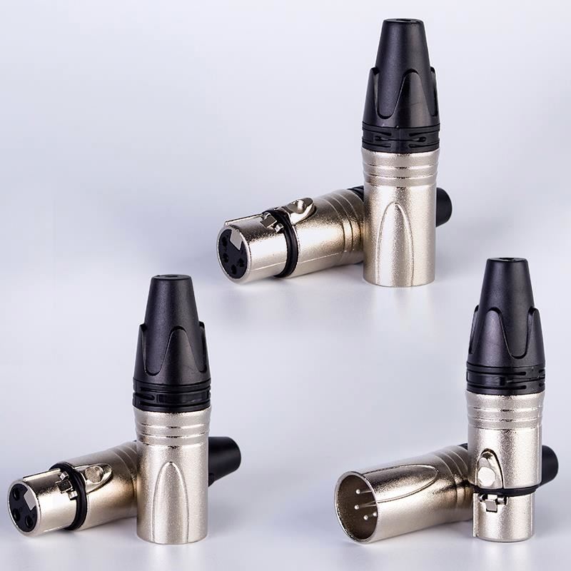 OEM Заводской Профессиональный Металлический корпус штекер и гнездо 3/4/5 pin XLR разъем для кабеля